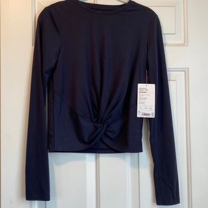 Athleta Essence Twist Navy Sz XS